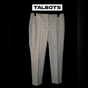 Talbots Chatham Ankle Pants, Plaid, 14W, NWOT